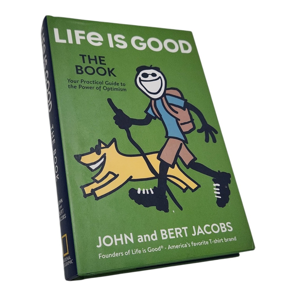 Life is Good The Book Practical Guide Power of Optimism Jacobs‎ Hardcover 2015